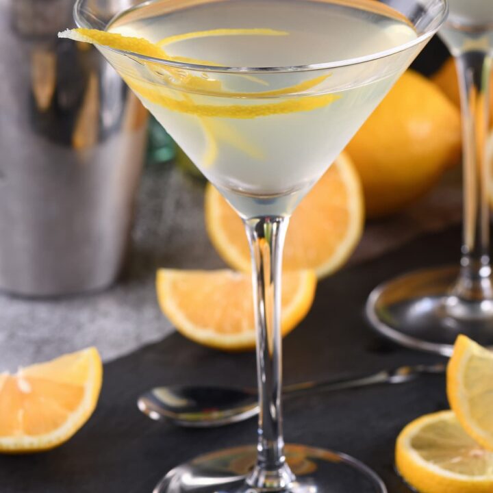 Keto Lemon Drop Martini