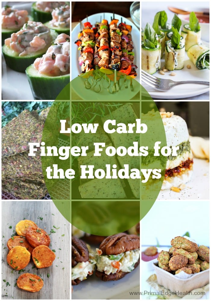 Low Carb Appetizers and Party Foods - Primal Edge Health