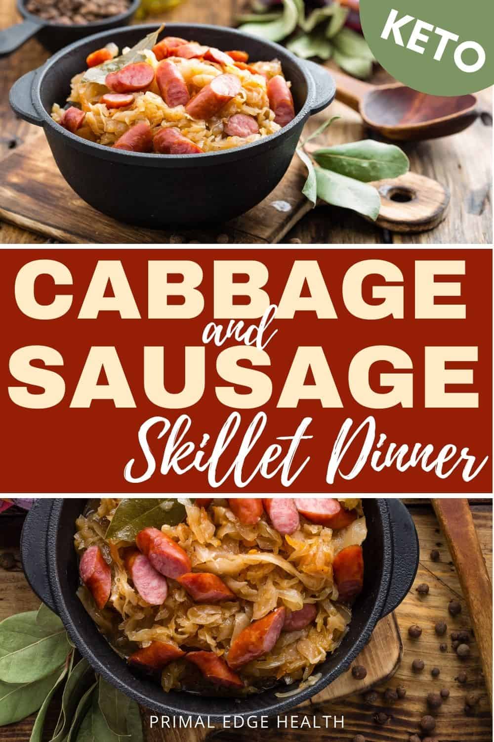 Fried Cabbage and Sausage Skillet