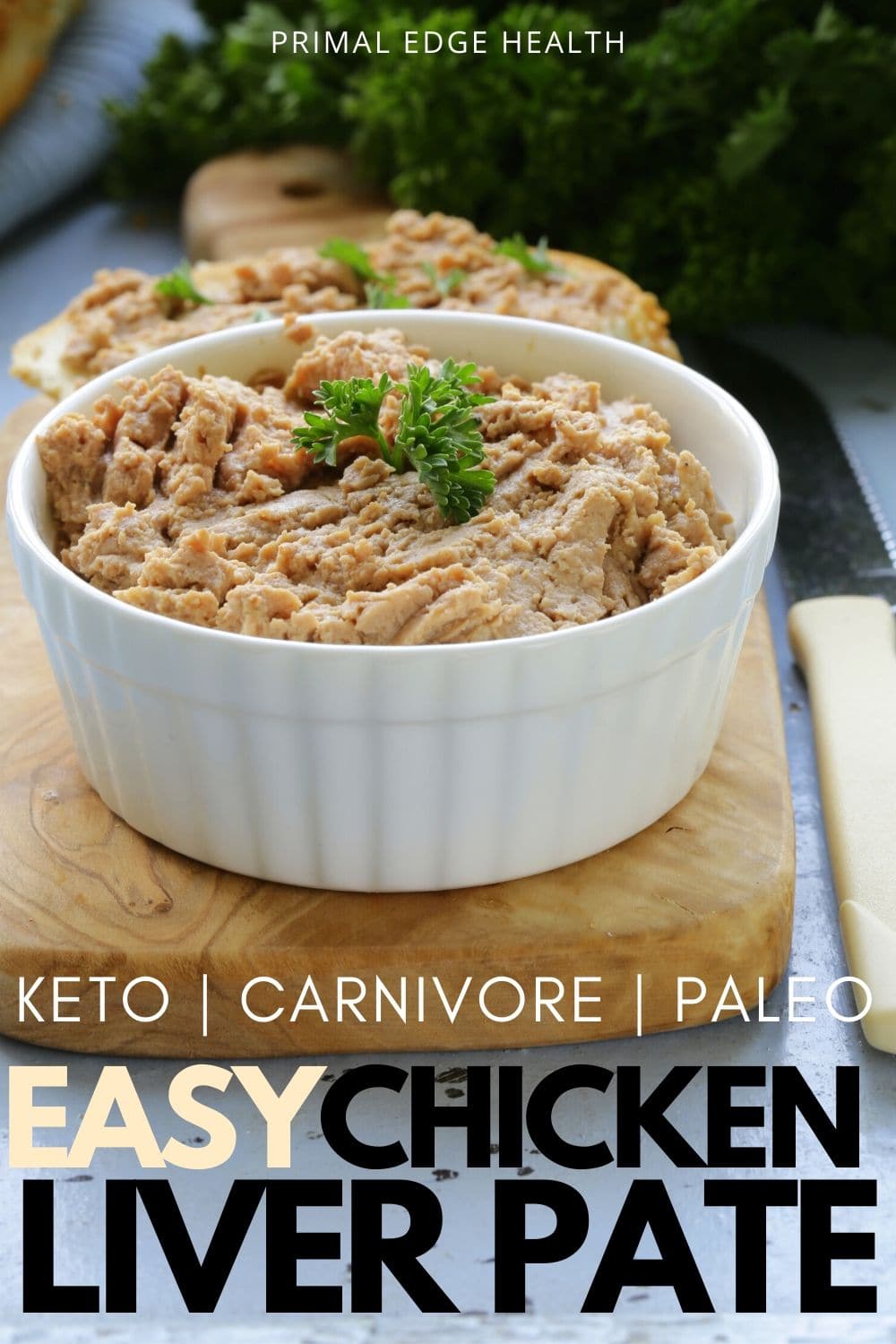 Keto Chicken Liver Pate (with Carnivore Option)
