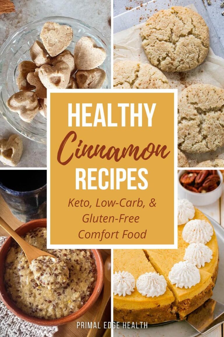 Healthy Cinnamon Recipes - Keto, Low-Carb & Gluten-Free Comfort Food.