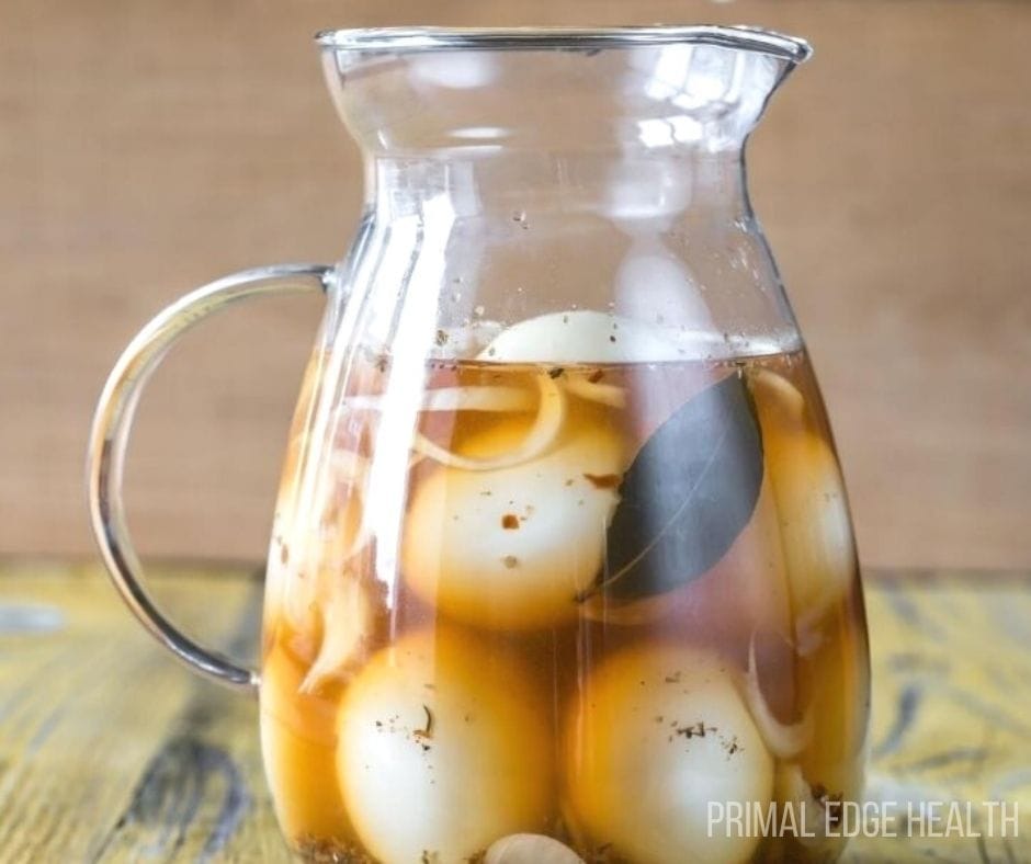 Easy Pickled Eggs Recipe Sugar Free Keto Low Carb