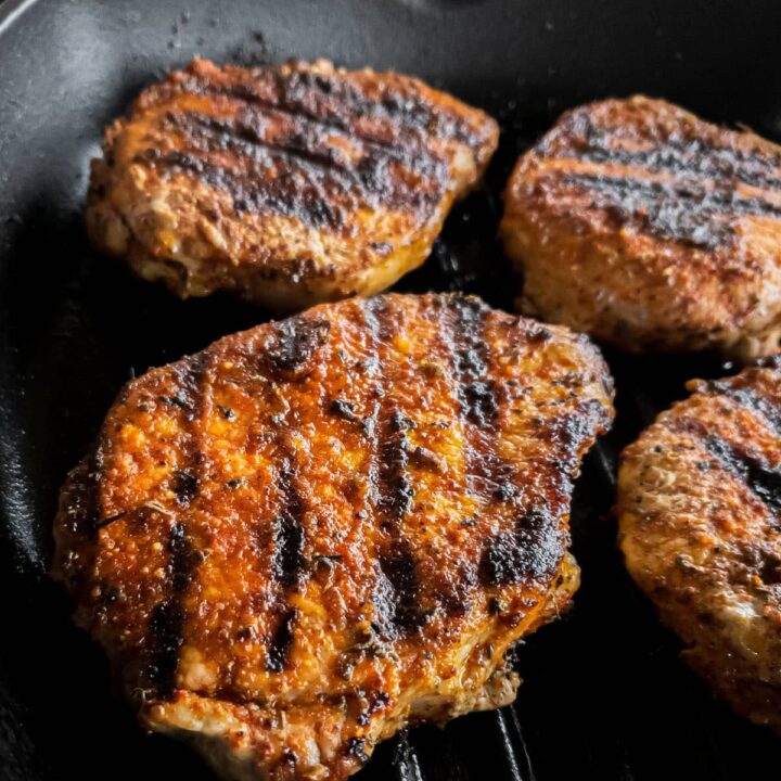 Blackened Pork Chops