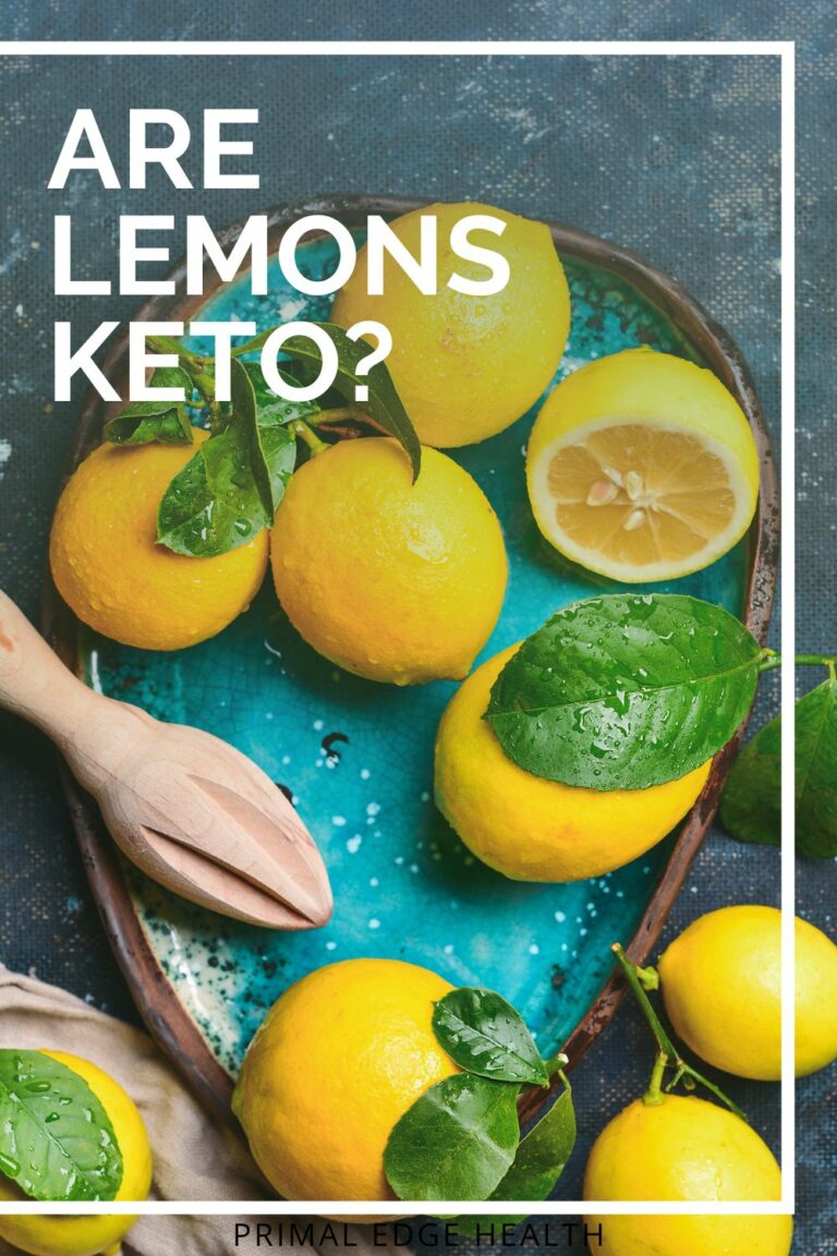 Can I Eat Lemon on a Keto Diet? Net Carbs and Recipes