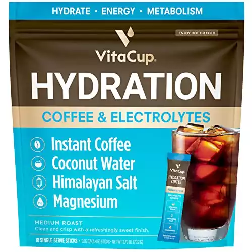 VitaCup Hydration Coffee Packets