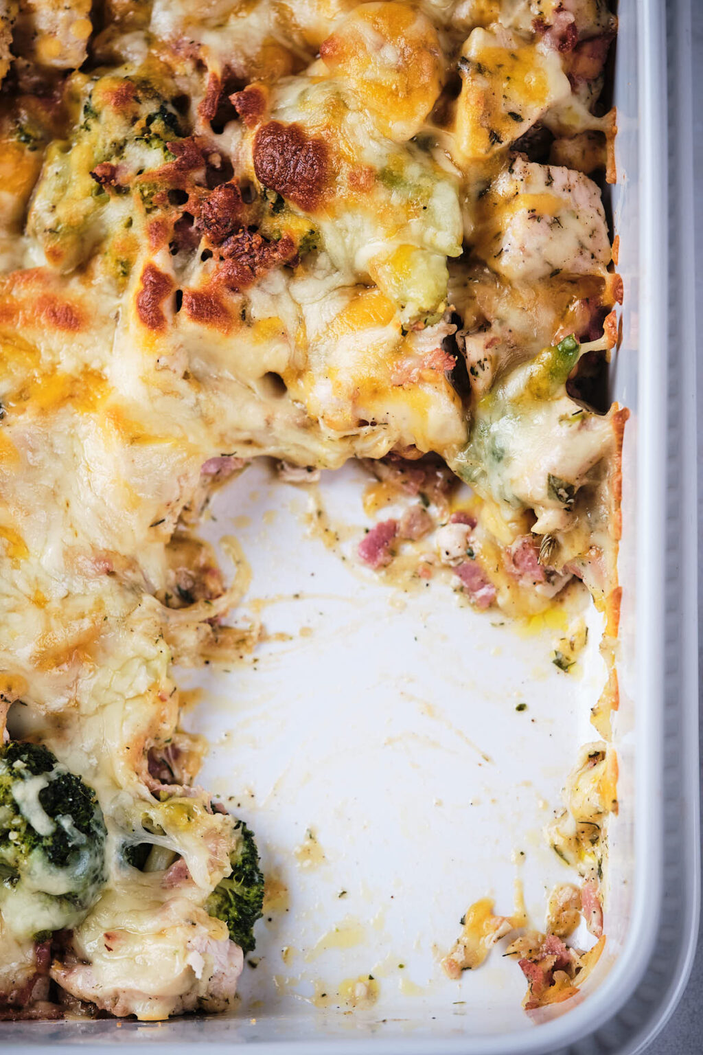 Easy Keto Chicken Bacon Ranch Casserole Ready in 20 Minutes