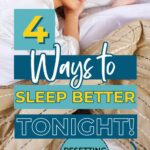 4 ways to sleep better tonight! Resetting your circadian rhythm.