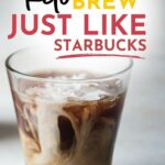 Text reads, "Keto Cold Brew Just Like Starbucks.